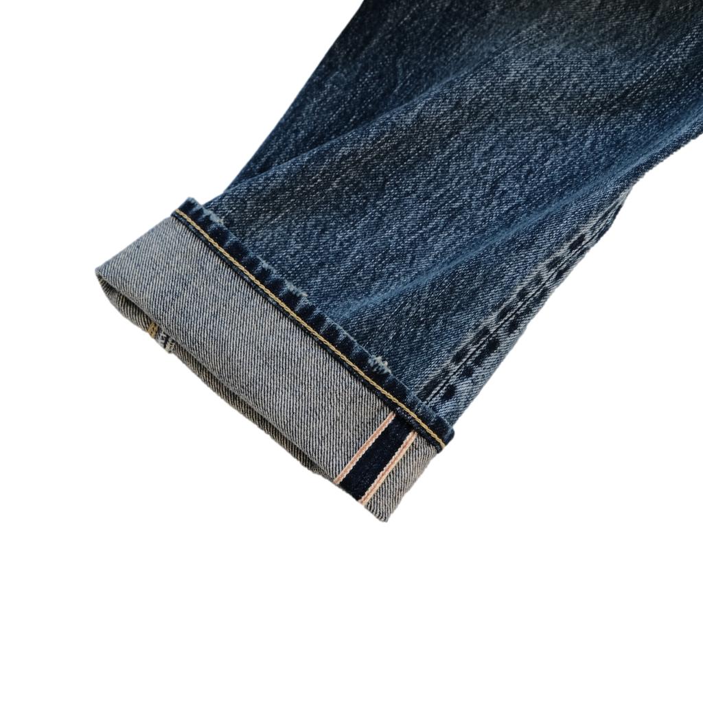 FDMTL Distressed Selvedge Jeans (Slim Tapered) - Okayama Denim FDMTL Distressed Selvedge Jeans (Slim Tapered) - Okayama Denim