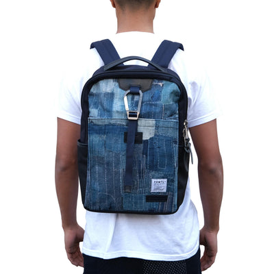 FDMTL x Master-piece Patchwork Sashiko Backpack