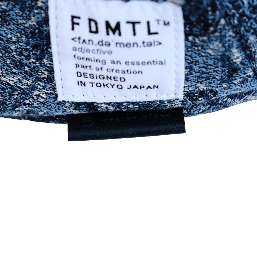 FDMTL x Master-piece Indigo Boro Jacquard Sling Bag