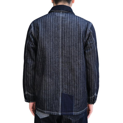 FDMTL Indigo Patchwork Coverall - Okayama Denim