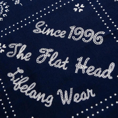 The Flat Head Bandana (Navy)