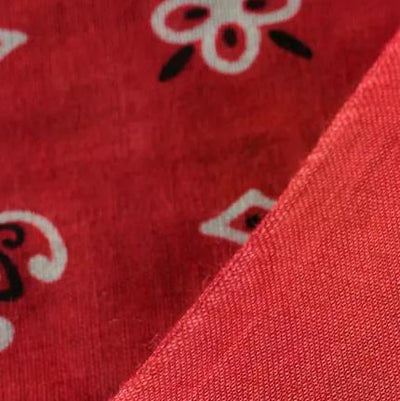 The Flat Head Bandana (Red)