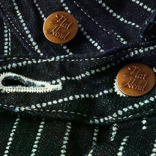 The Flat Head 10oz. Denim Wabash Coverall