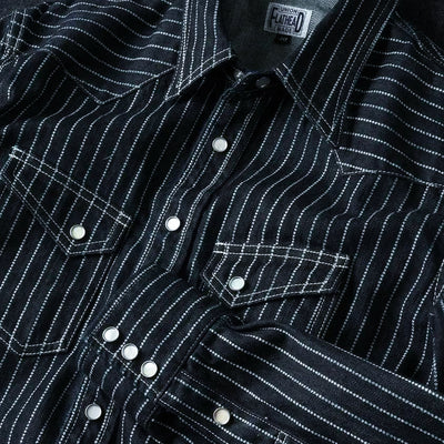 The Flat Head 10oz. Selvedge Denim Wabash Shirt