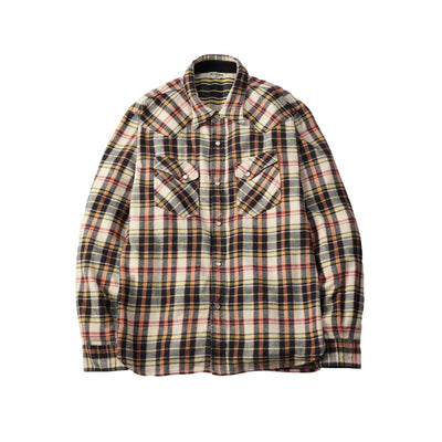 The Flat Head Check Flannel Western