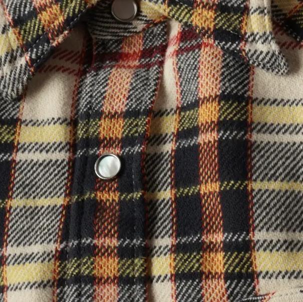 The Flat Head Check Flannel Western