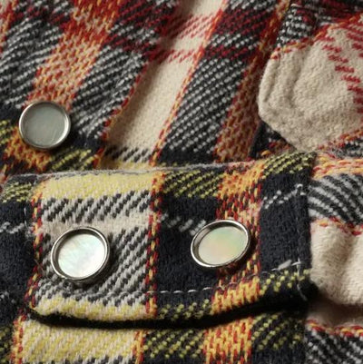 The Flat Head Check Flannel Western