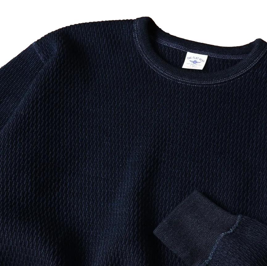 The Flat Head 23oz. Indigo Dyed Heavyweight Thermal