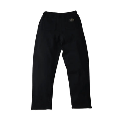 The Flat Head Heavyweight Sweatpants (Black) - Okayama Denim