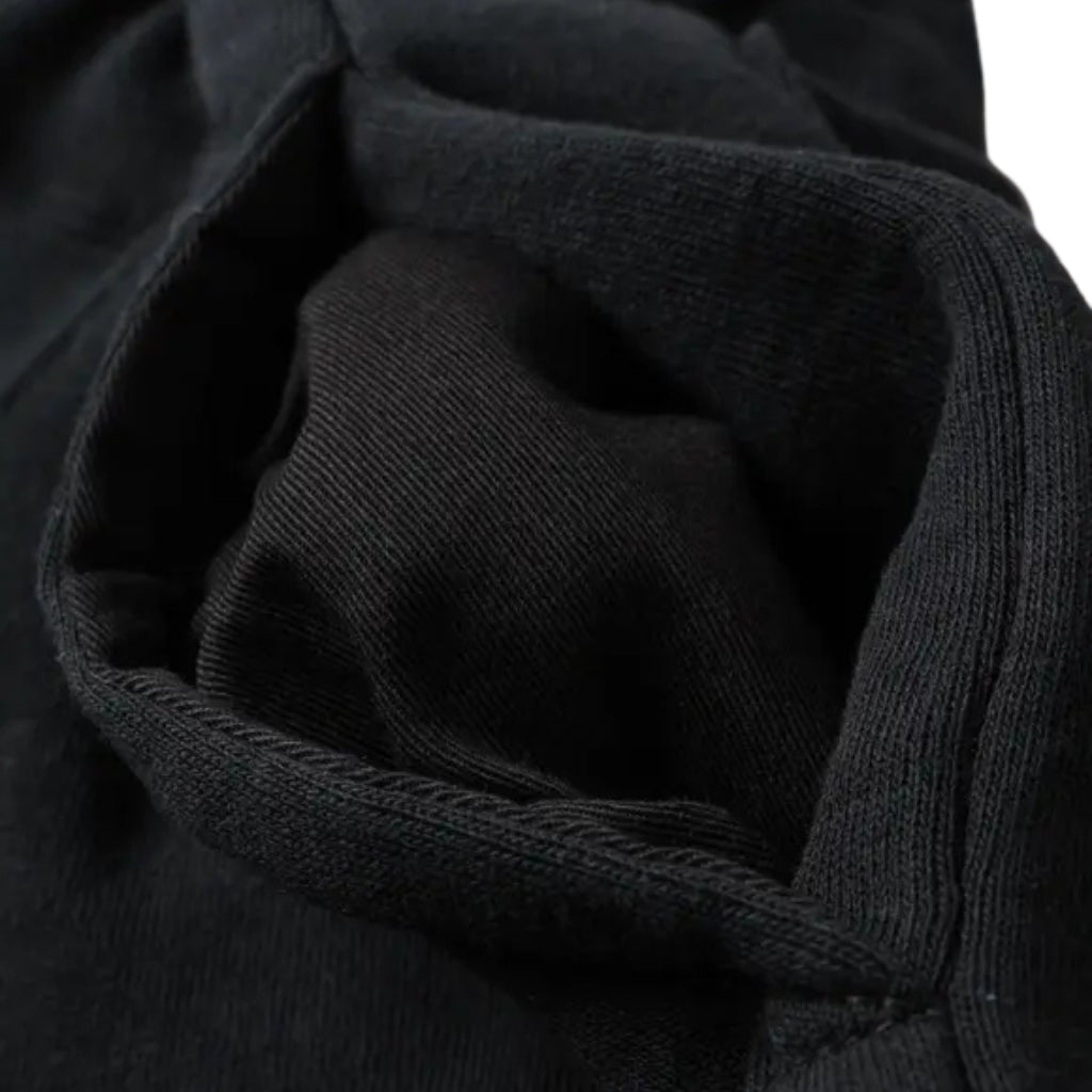 The Flat Head Heavyweight Sweatpants (Black) - Okayama Denim