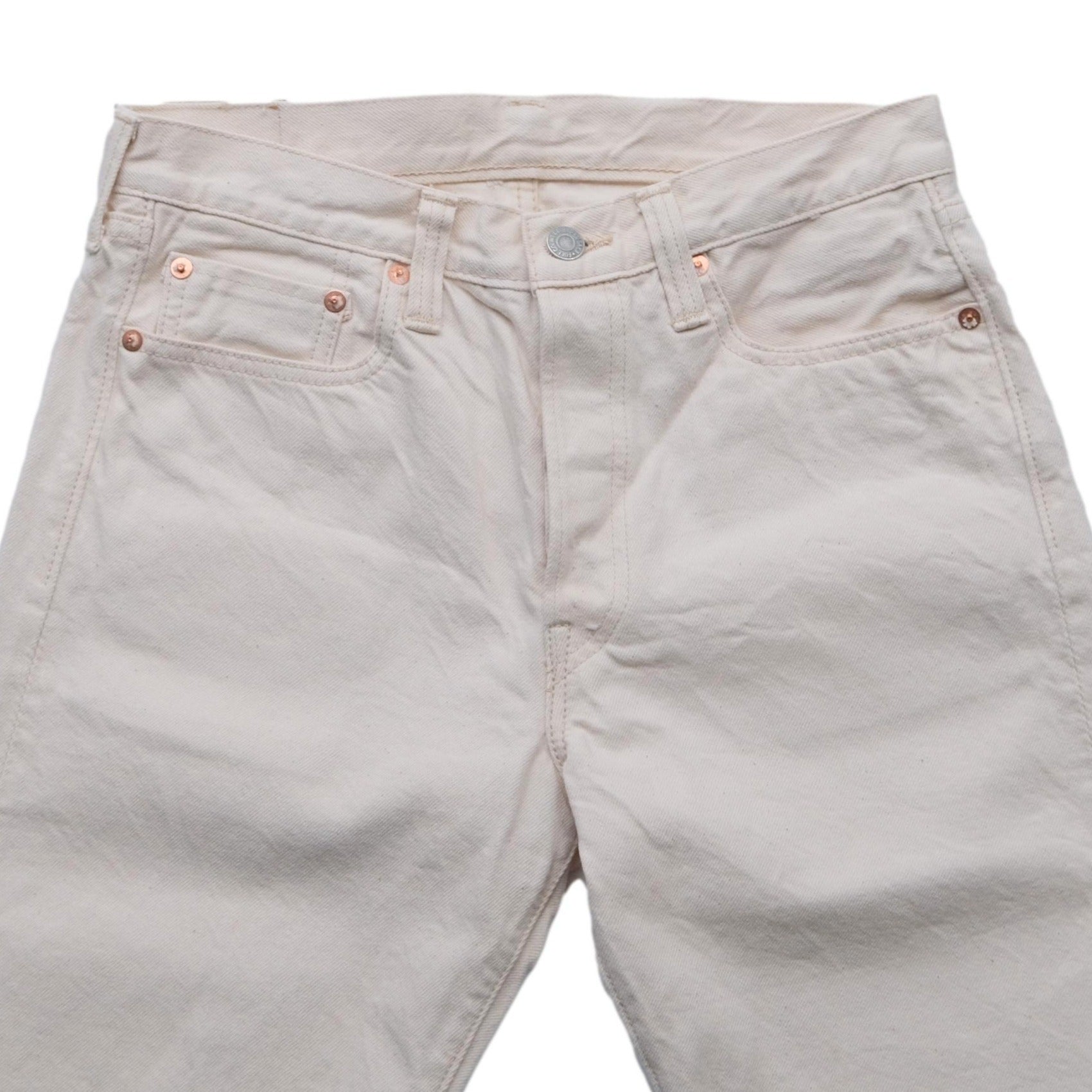 Fullcount 0105EC Ecru Selvedge Jeans (Wide Straight)