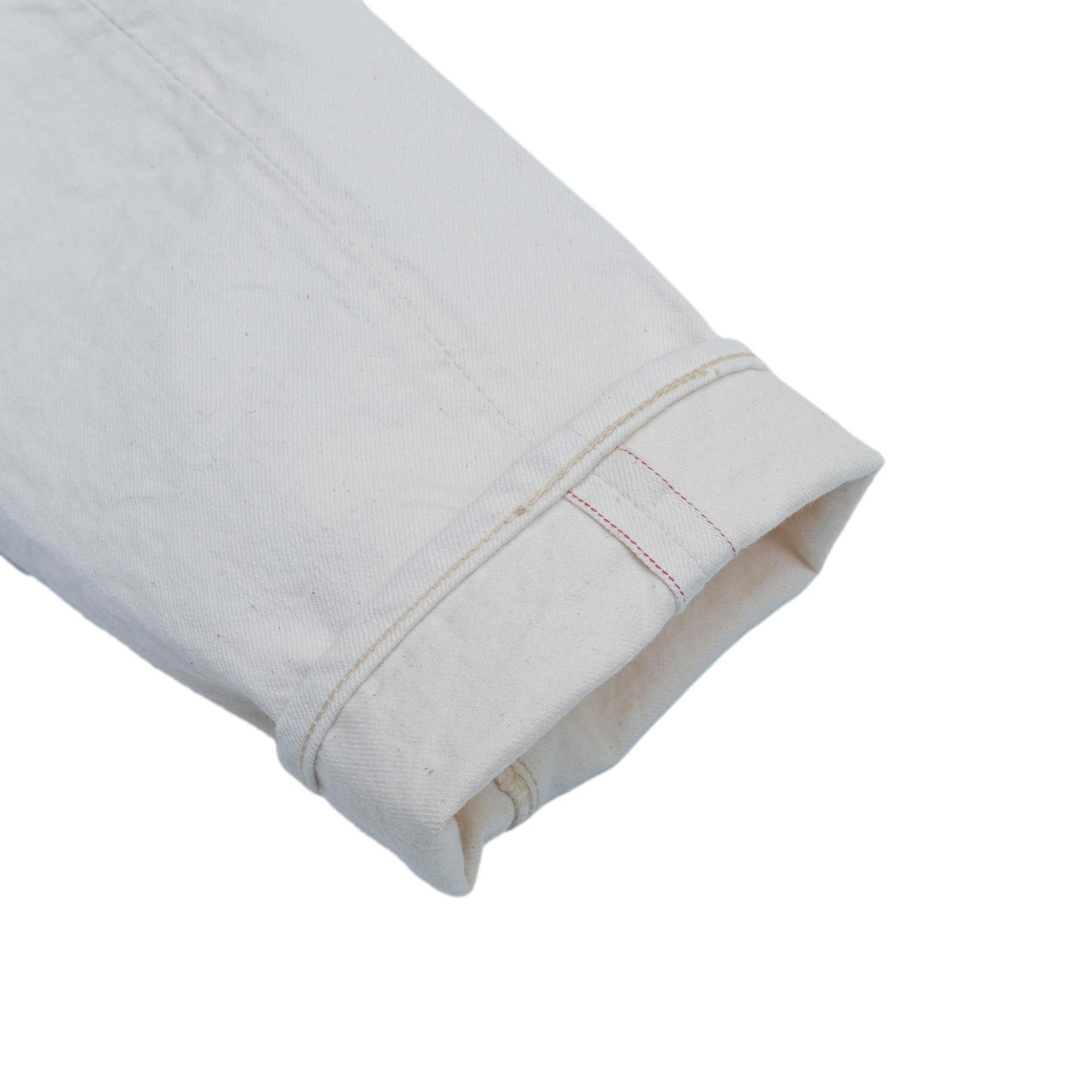 Fullcount 0105EC Ecru Selvedge Jeans (Wide Straight)