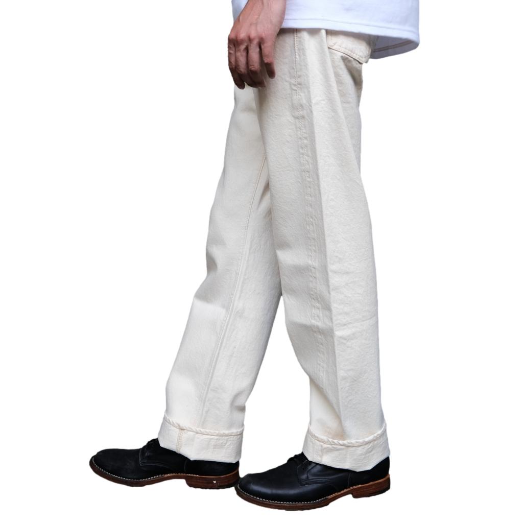 Fullcount 0105EC Ecru Selvedge Jeans (Wide Straight