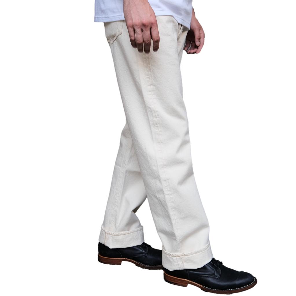 Fullcount 0105EC Ecru Selvedge Jeans (Wide Straight)