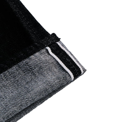 Fullcount 0103BKSS 11.5oz. "Super Smooth" Black Selvedge Jeans (Clean Straight)