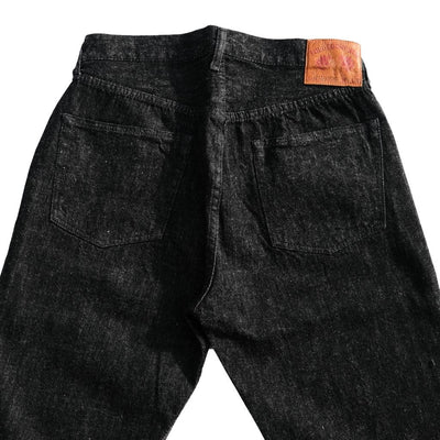 Fullcount 0103BKSS 11.5oz. "Super Smooth" Black Selvedge Jeans (Clean Straight)