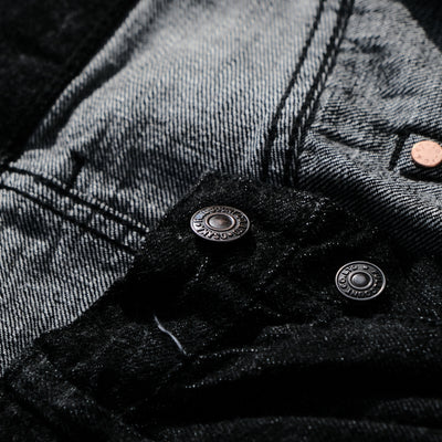 Fullcount 0103BKSS 11.5oz. "Super Smooth" Black Selvedge Jeans (Clean Straight)