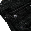Fullcount 0103BKSS 11.5oz. "Super Smooth" Black Selvedge Jeans (Clean Straight)