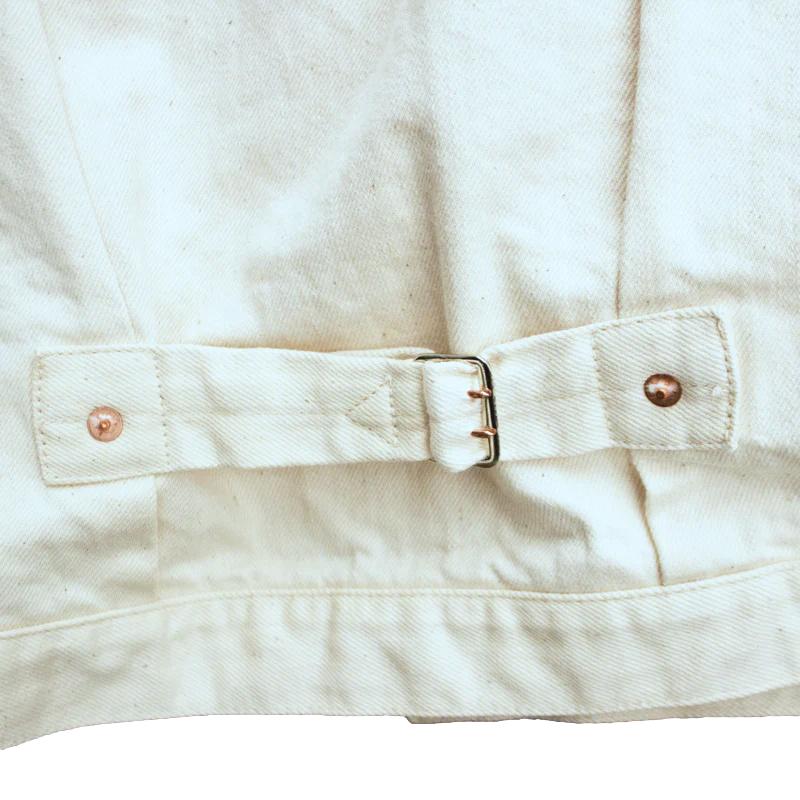 Fullcount 2107EC Ecru Type 1 Selvedge Jacket - Okayama Denim