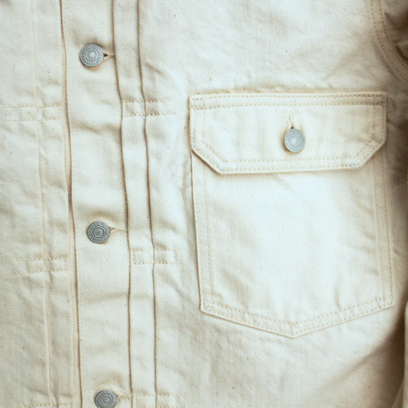 Fullcount 2107EC Ecru Type 1 Selvedge Jacket
