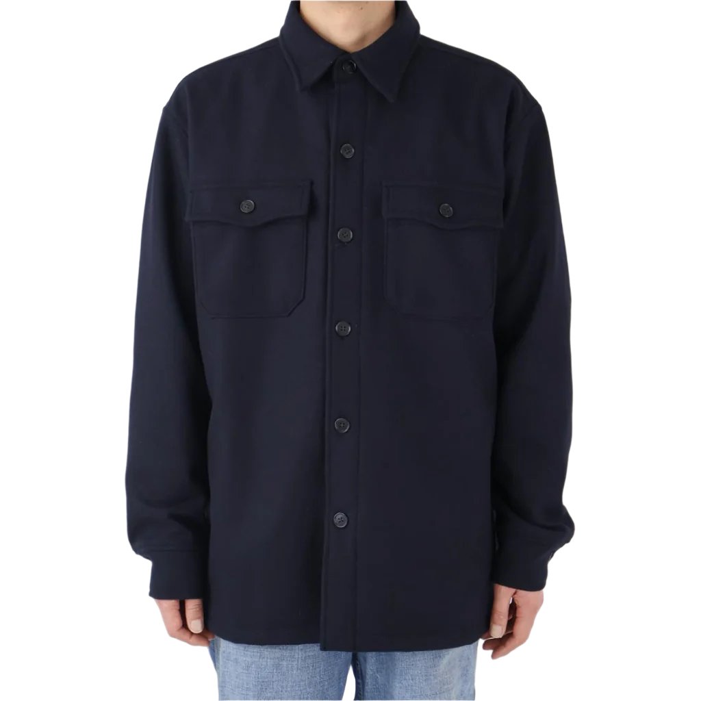 Fullcount 4088 Wool CPO Shirt - Okayama Denim
