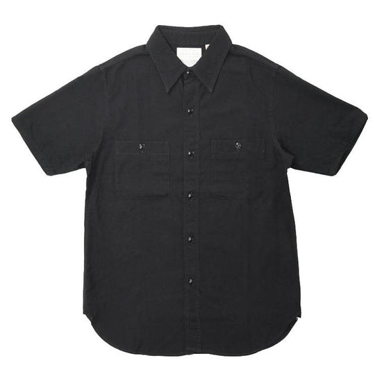 Fullcount Black Selvedge Chambray S/S Shirt