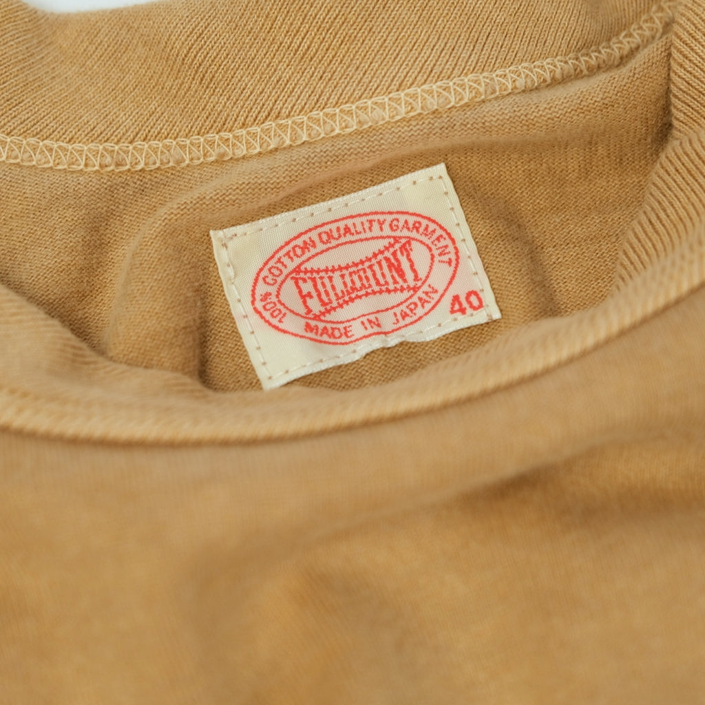 Fullcount Flatseam Heavyweight L/S Tee (Beige)