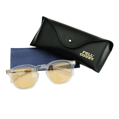 Fullcount x Kaneko Optical "Old Parisien" Sunglasses (Brown)