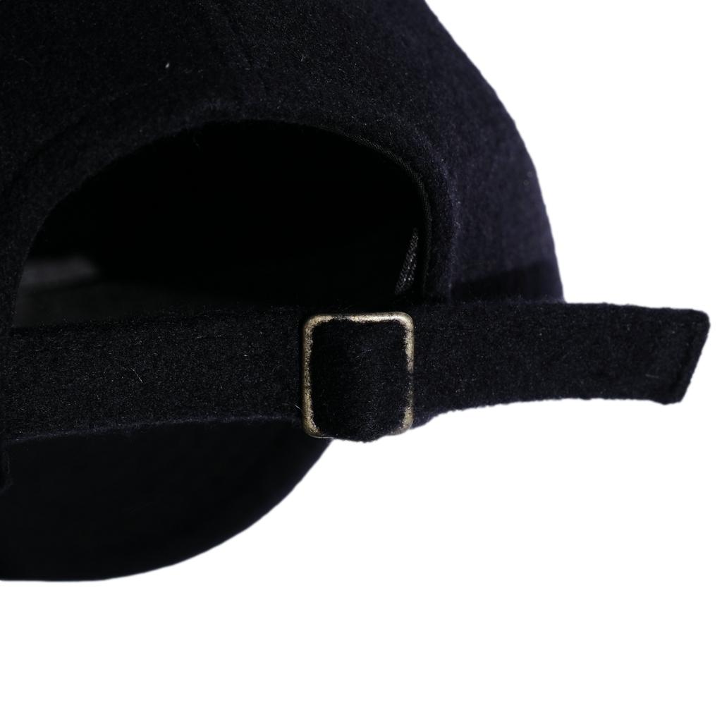 Fullcount Navy Melton Wool Baseball Cap