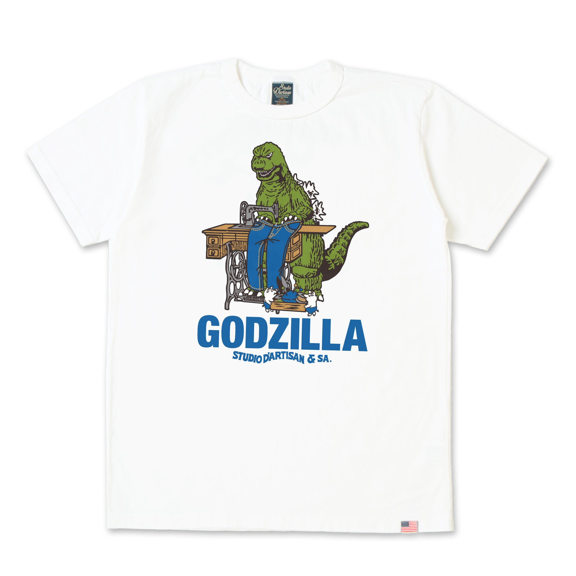 Studio D'Artisan "Godzilla" Chest Logo Tee