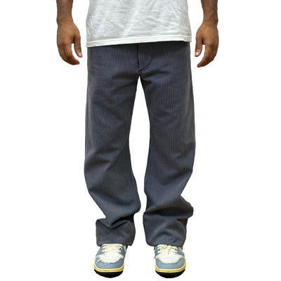 [Pre-Order] Studio D'Artisan "Noragi" Indigo Stripe Work Trousers