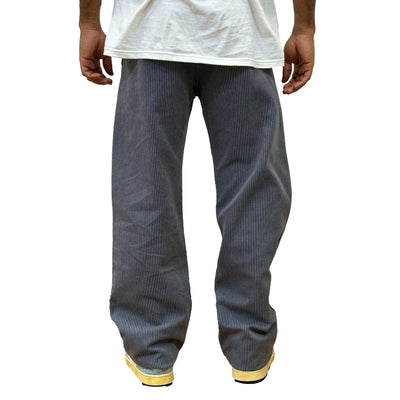 [Pre-Order] Studio D'Artisan "Noragi" Indigo Stripe Work Trousers