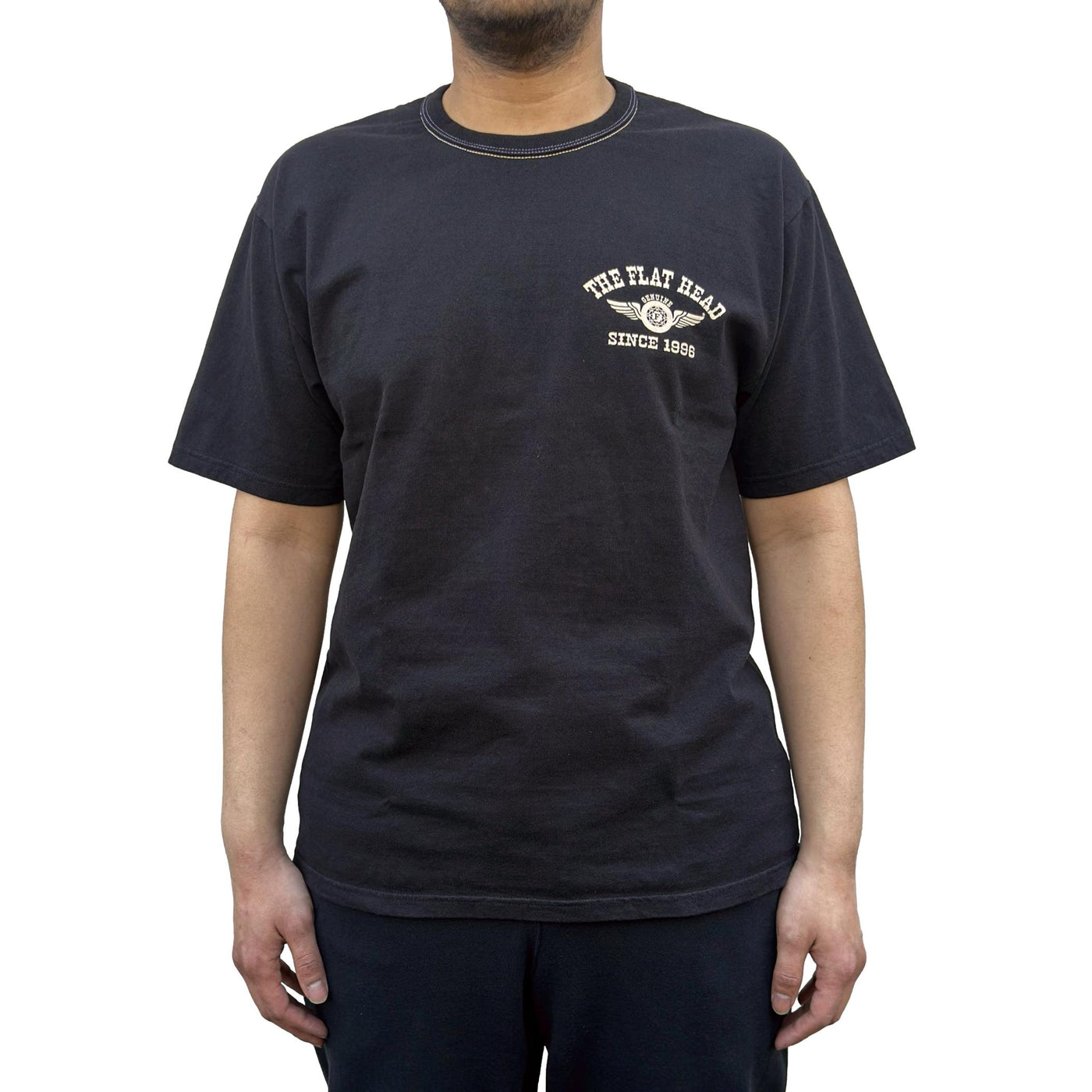 The Flat Head "Flying Wheel" Print Tee