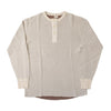 Loop & Weft Double Face Hex Honeycomb Thermal Henley (Ivory)