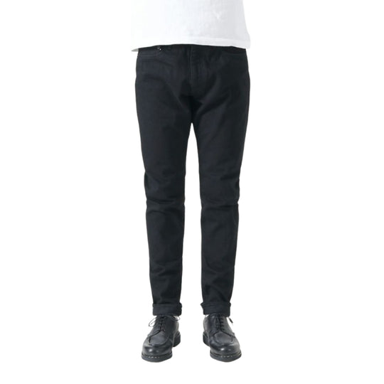 Japan Blue J214 'Circle' Black Selvedge Jeans (Tapered)