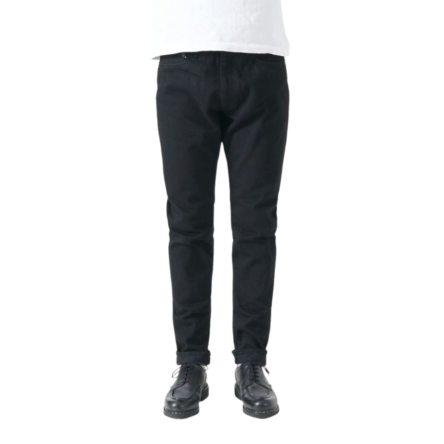 Japan Blue J214 'Circle' Black Selvedge Jeans (Tapered)