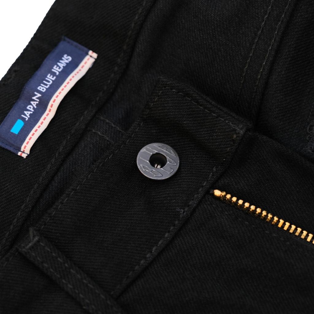 Japan Blue J214 'Circle' Black Selvedge Jeans (Tapered