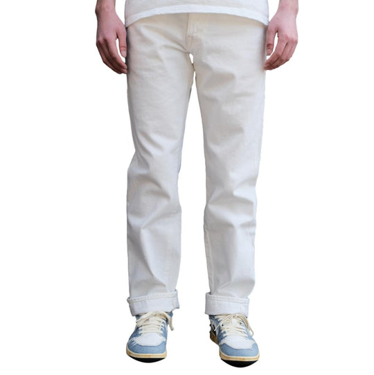 Japan Blue J470 'Circle' White Selvedge Jeans (Regular Straight)