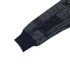 Japan Blue Patchwork Sashiko Jacquard Sweatshirt
