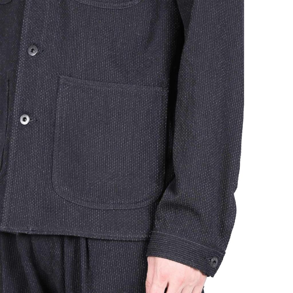 Japan Blue Black Sashiko Coverall