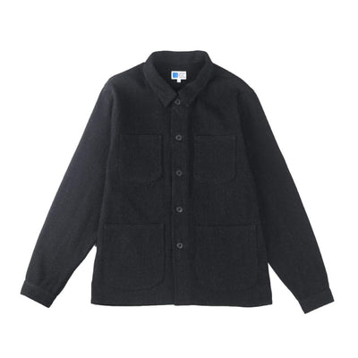 Japan Blue Black Sashiko Coverall