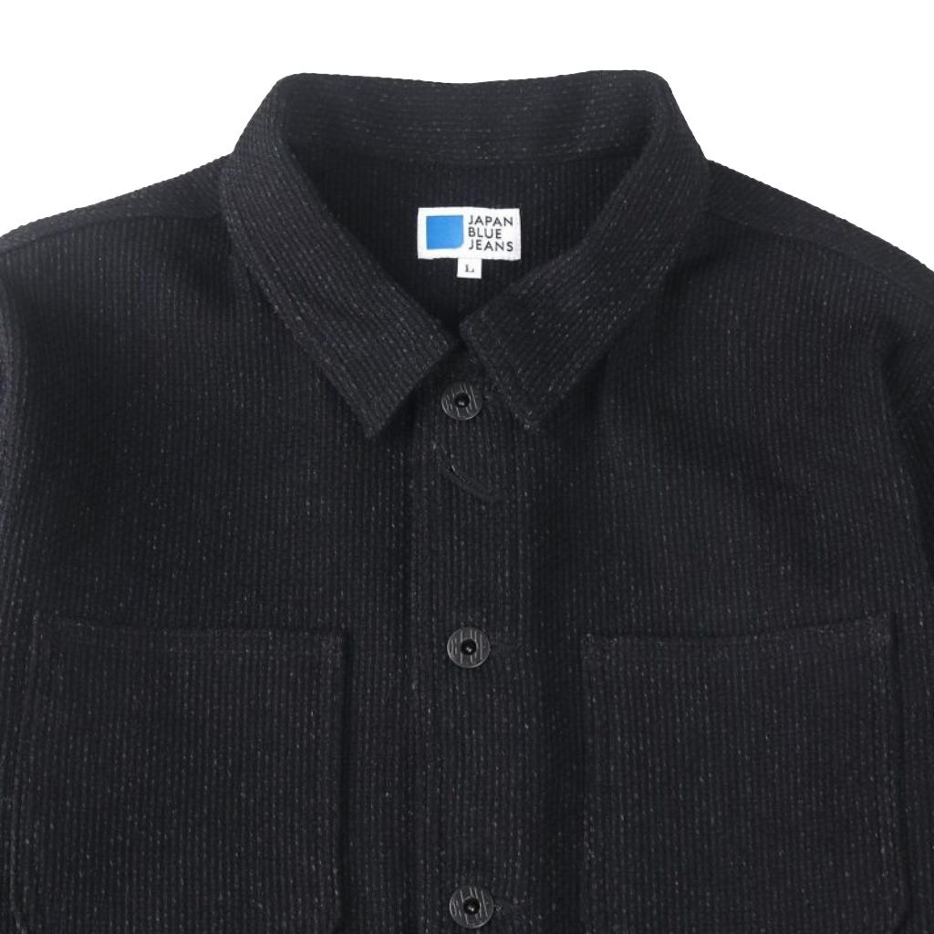 Japan Blue Black Sashiko Coverall
