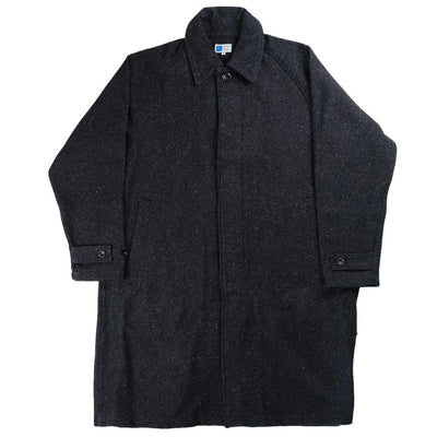 Japan Blue 12oz. Tweed Denim Balmacaan Coat