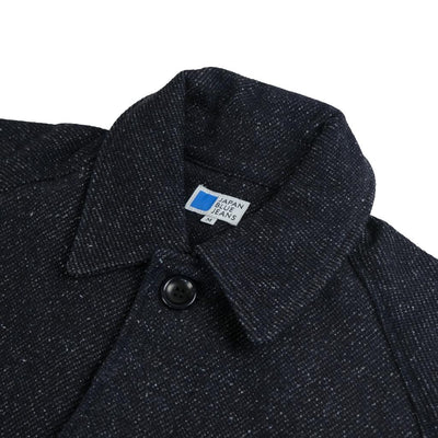 Japan Blue 12oz. Tweed Denim Balmacaan Coat