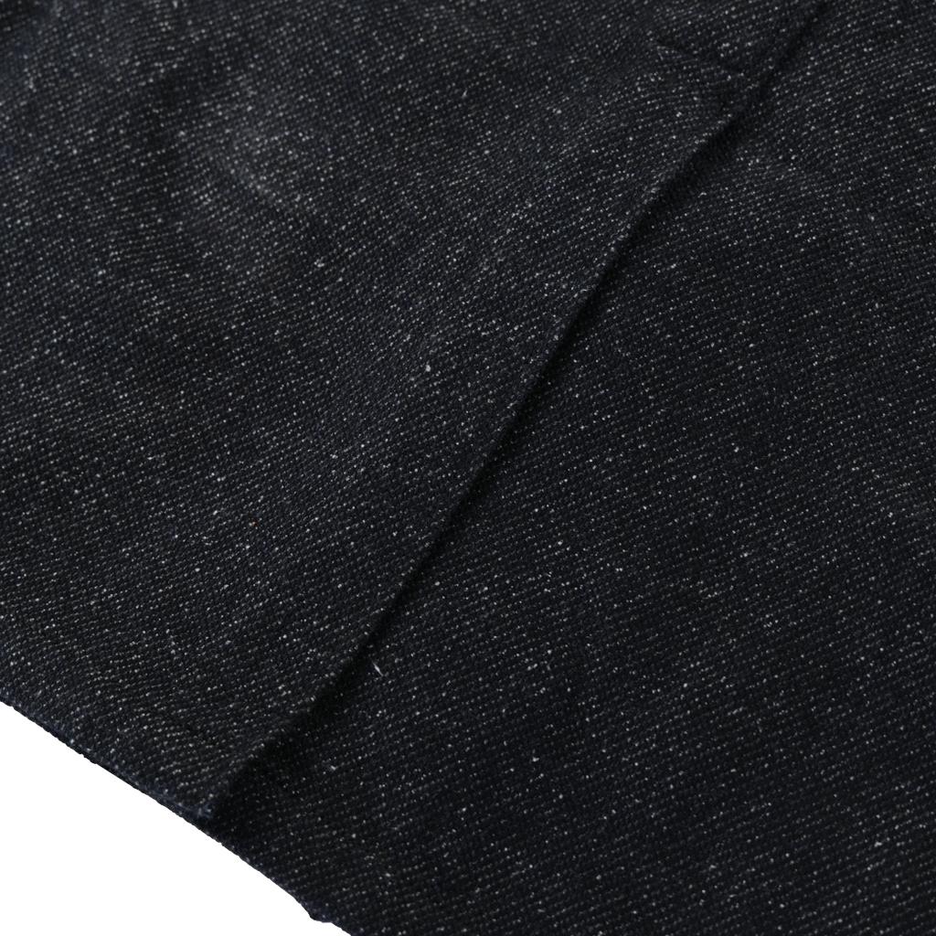 Japan Blue 12oz. Tweed Denim Balmacaan Coat - Okayama Denim