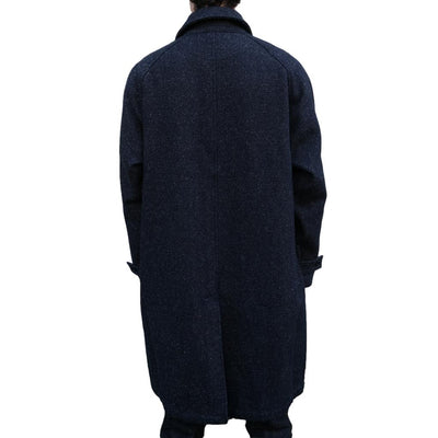 Japan Blue 12oz. Tweed Denim Balmacaan Coat