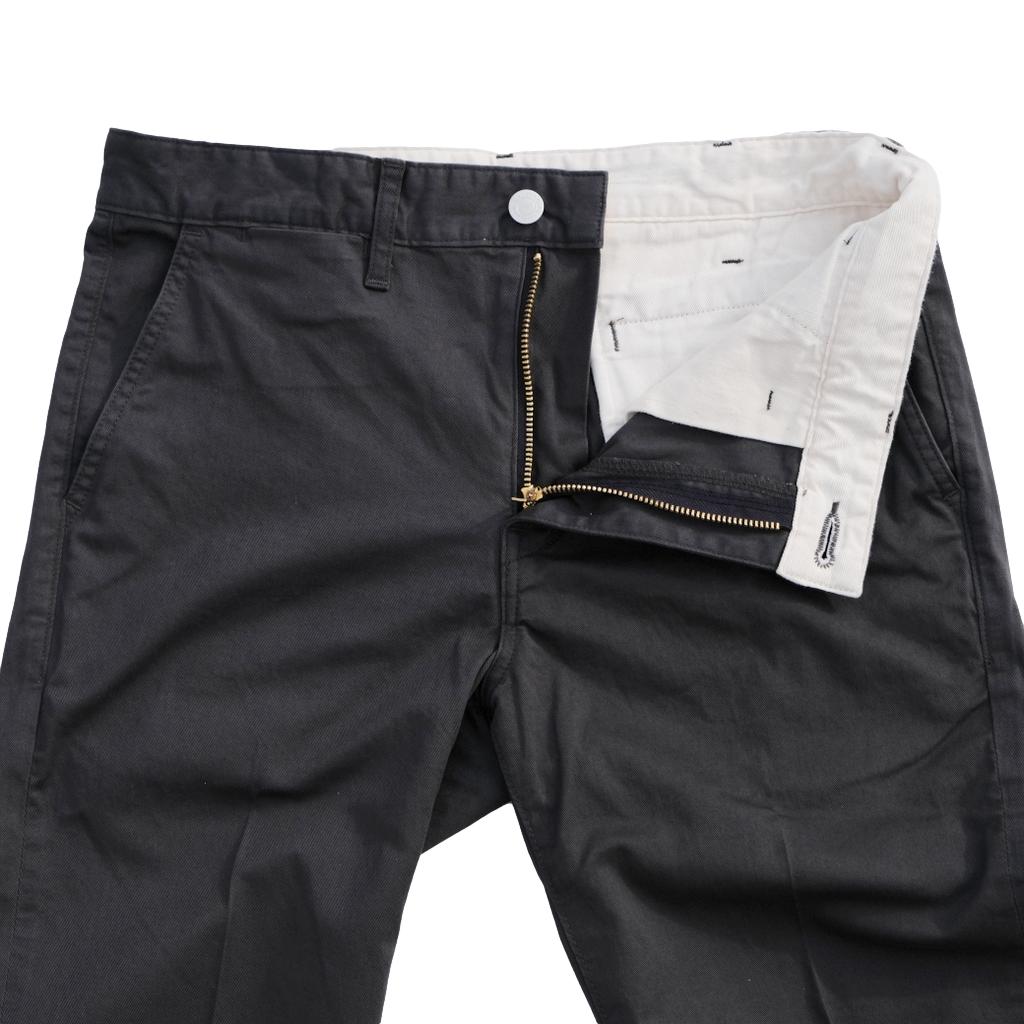 Japan Blue Slim Fit Stretch Trousers (Gray)