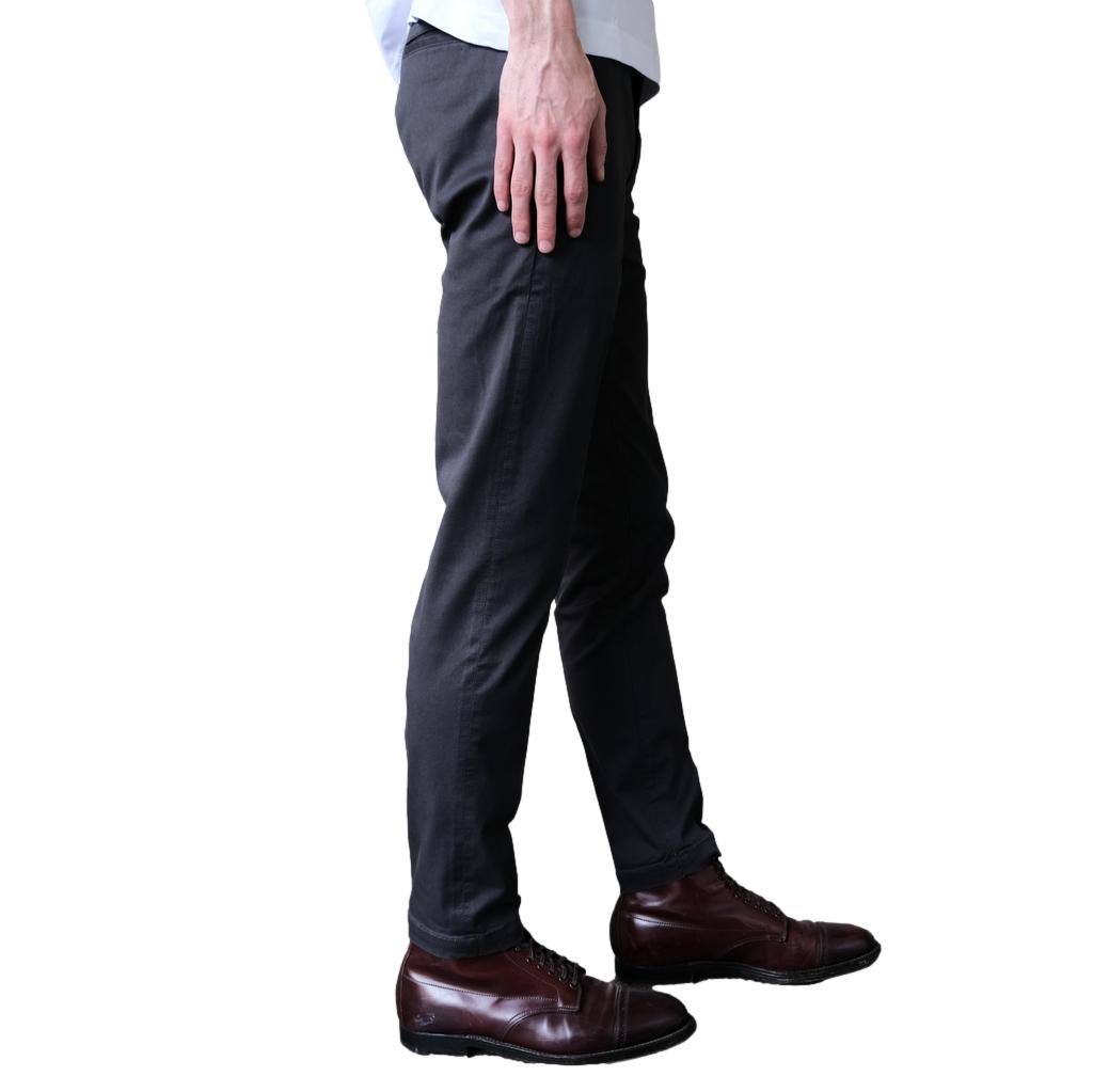 Japan Blue Slim Fit Stretch Trousers (Gray)