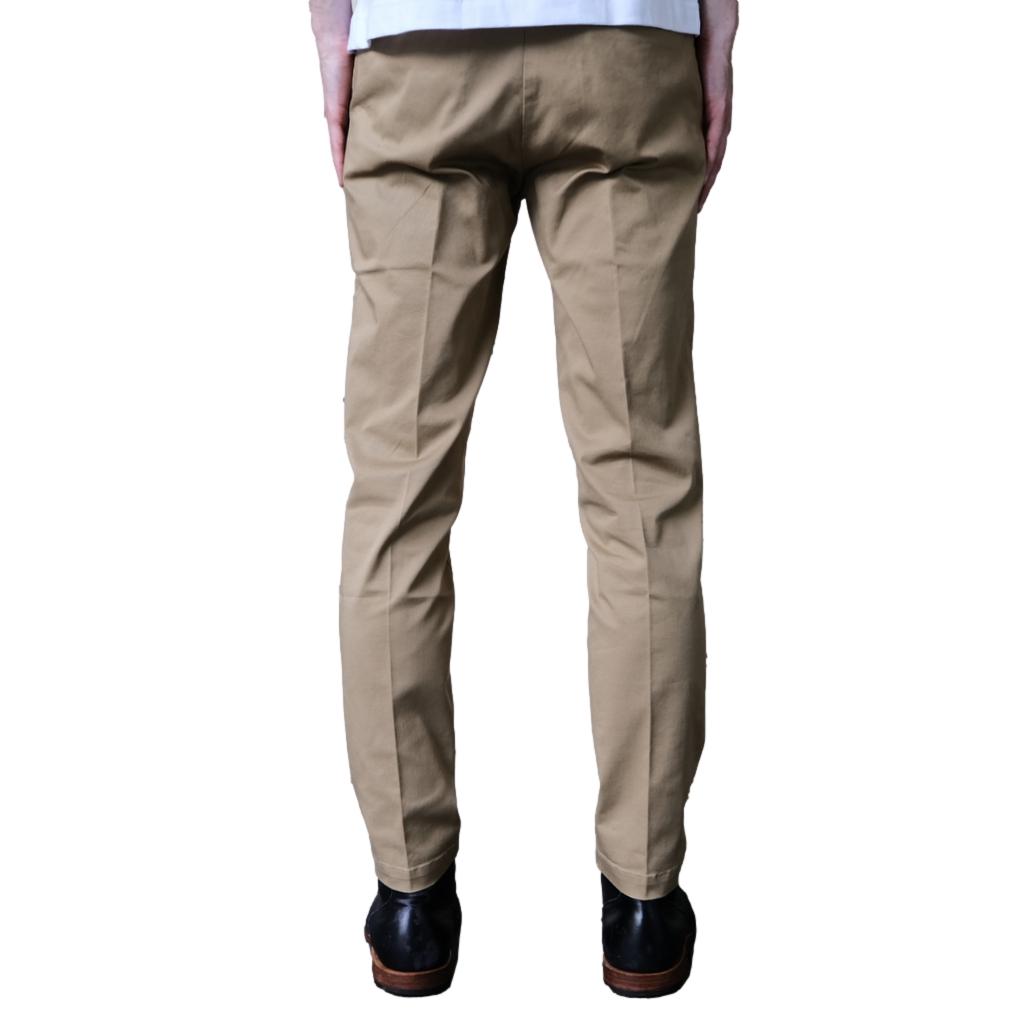 Japan Blue Slim Fit Stretch Trousers (Beige)