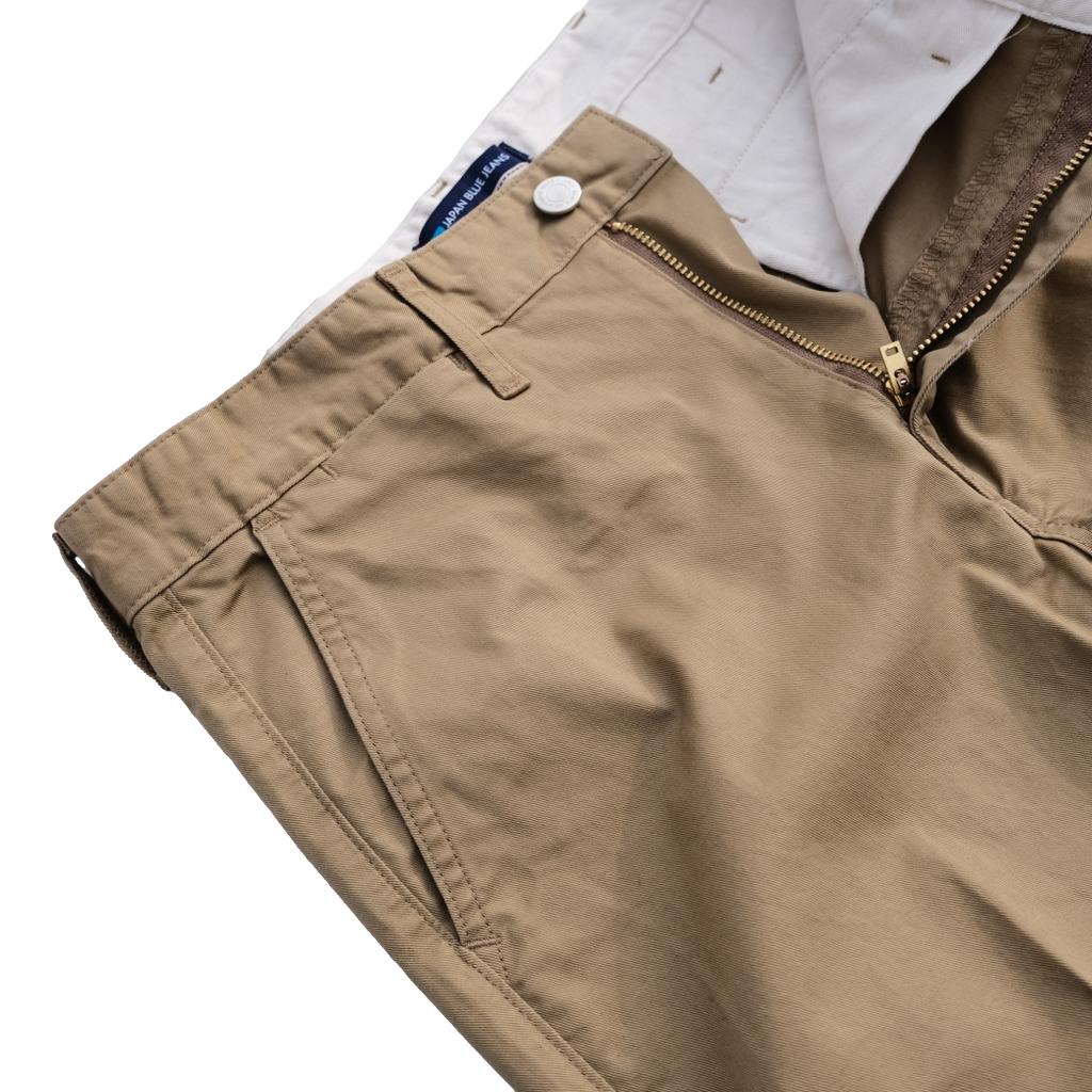 Japan Blue Slim Fit Stretch Trousers (Beige)